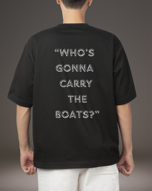 Goggins' Quote Oversized T-Shirt