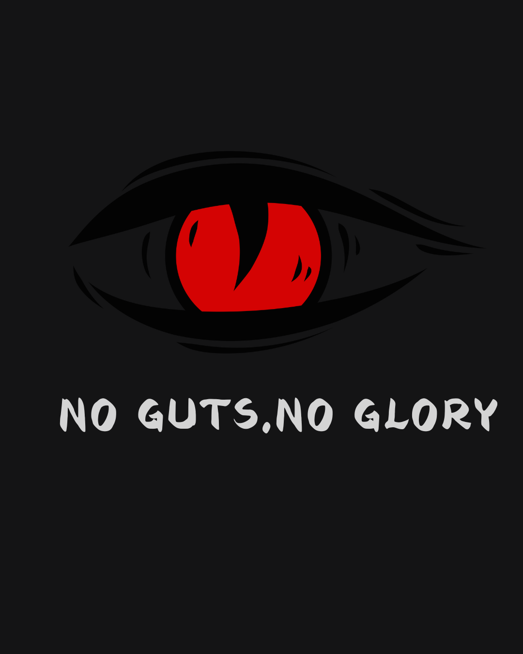 No Guts, No Glory Oversized T-Shirt